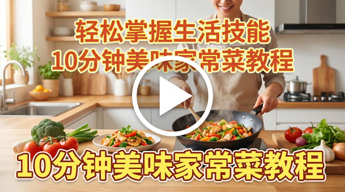 51吃瓜美食烹饪视频教程 - 10分钟家常菜